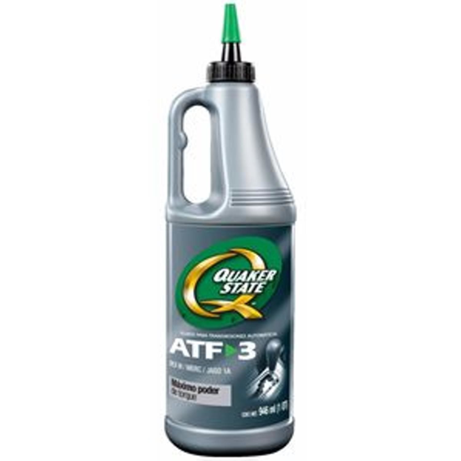 Quaker State ATF 3 Liquido para Transmision Automatica 1 Cuarto