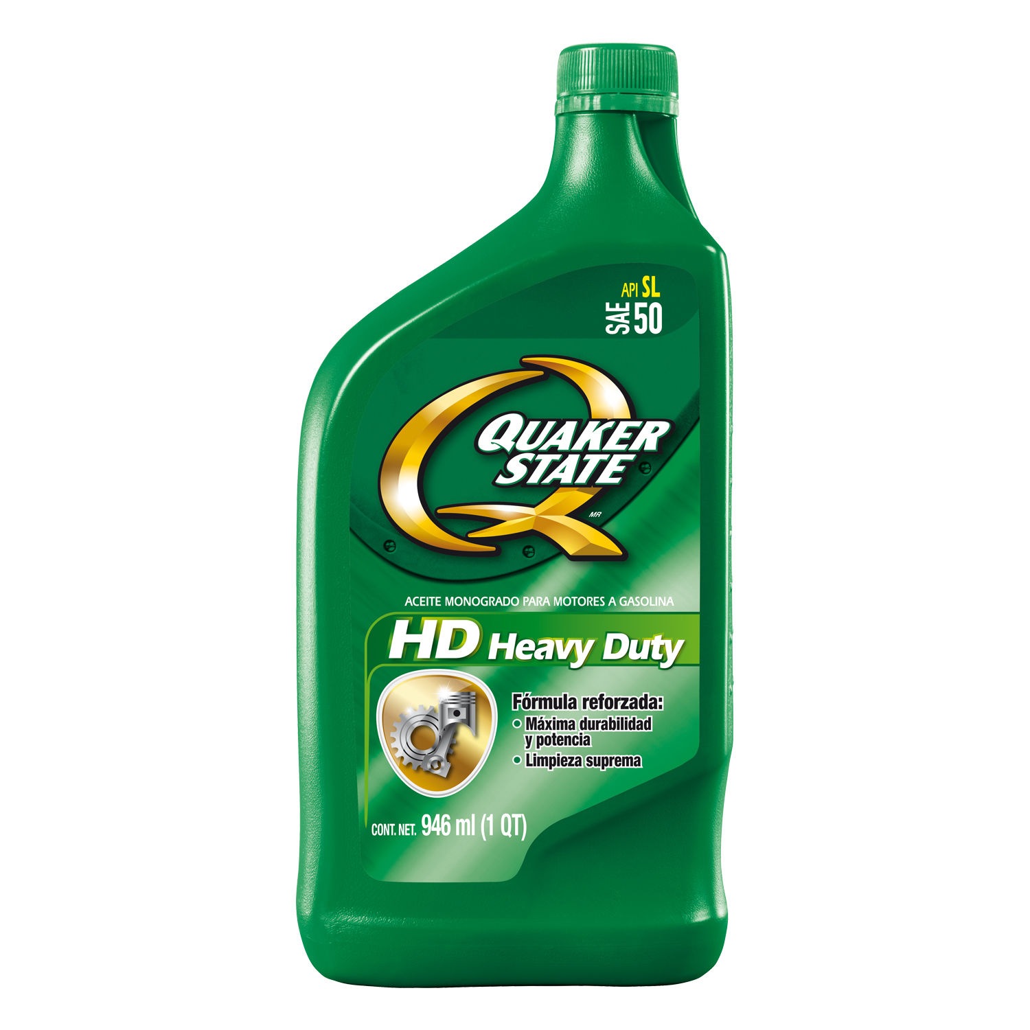 Quaker State Aceite para motor de servicio pesado Monogrado HD50 1 Cuarto