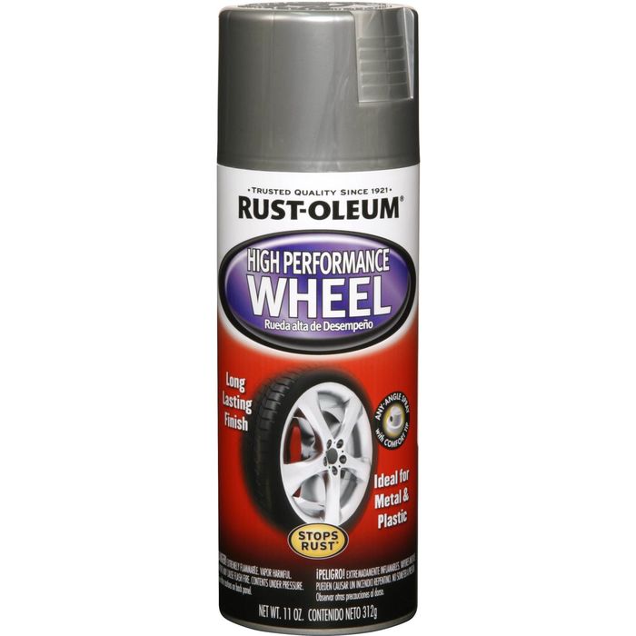 Dupli-Color Pintura para Ruedas Color Plata 11 oz