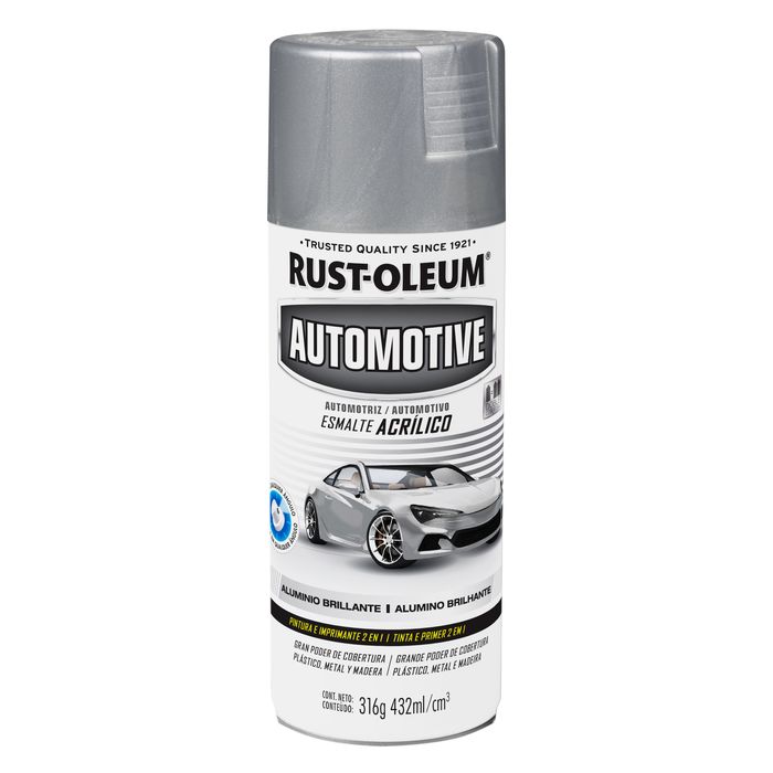 Pintura para plástico de Rust-Oleum Automotive, en aerosol, 12 onzas, 248651