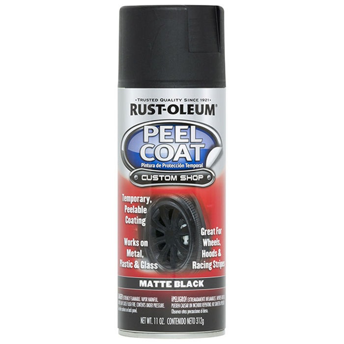 Rustins – Pintura negra mate de secado rápido para metal y madera