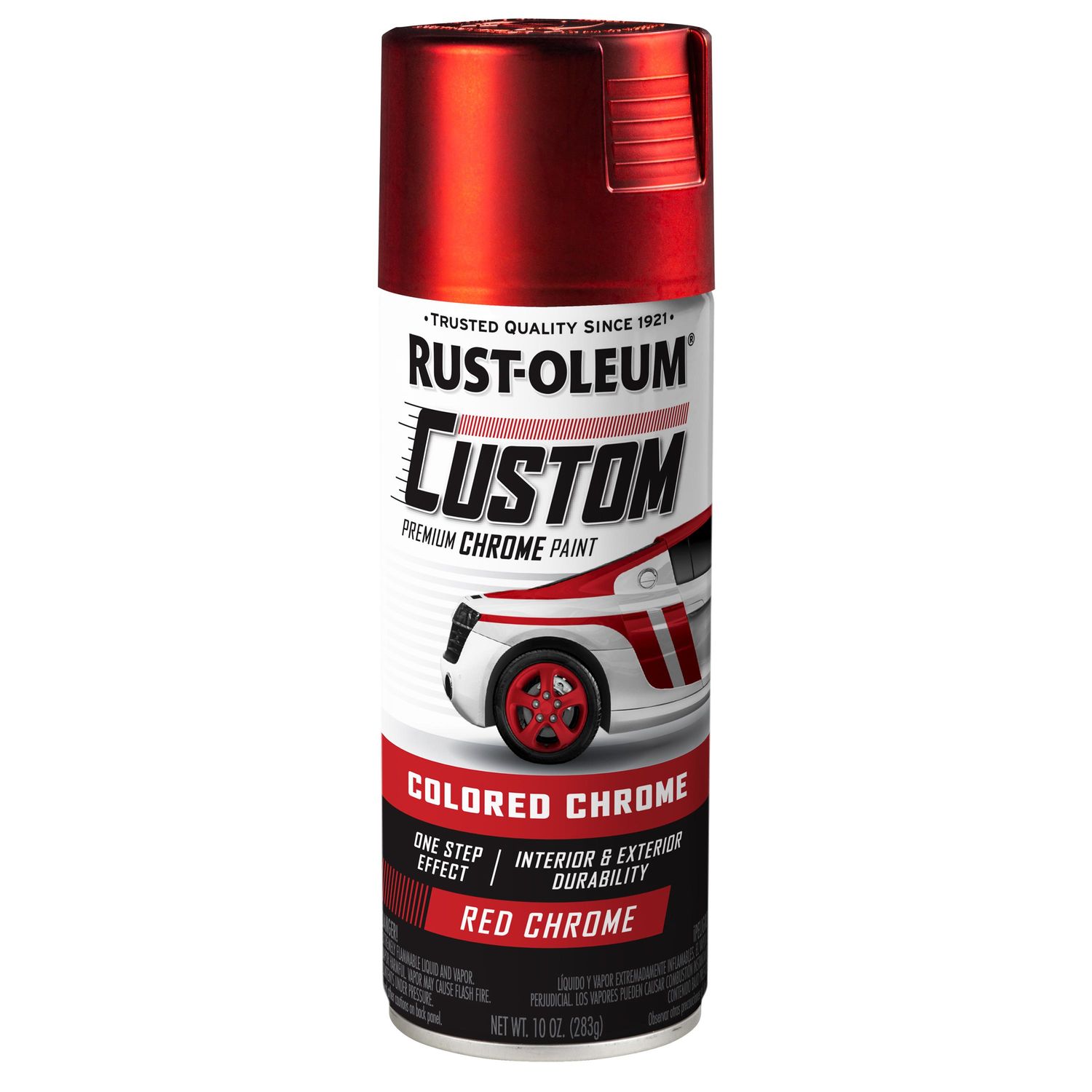 RustOleum Chrome Red Premium Custom Spray Paint
