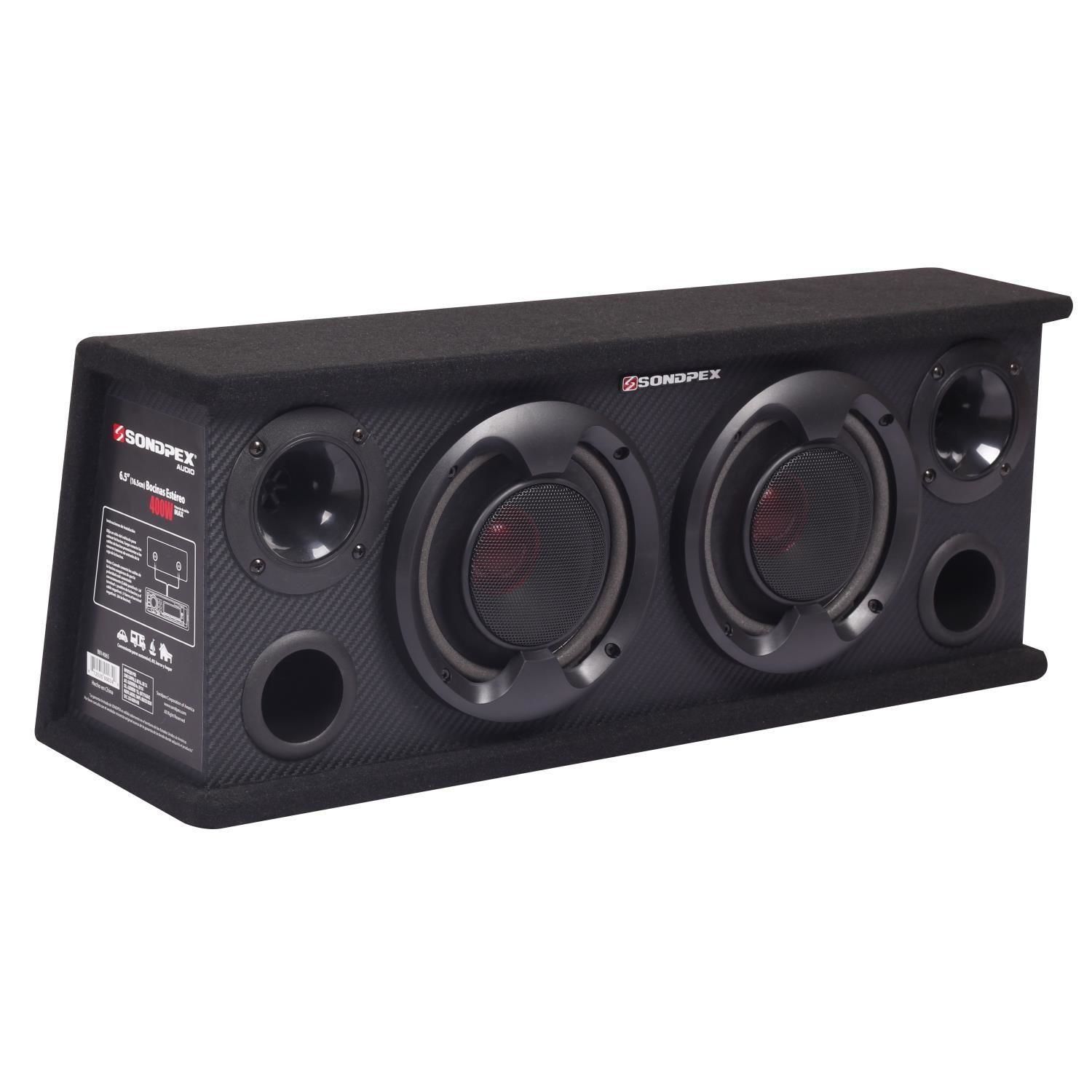 SONDPEX Sistema de altavoces estéreo de 400 watts Sondpex
