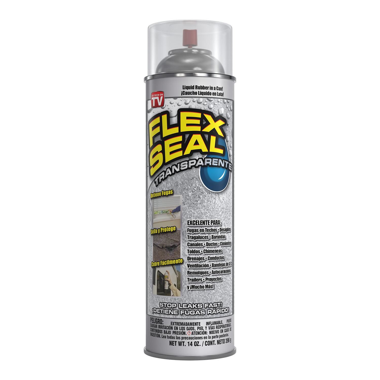 Flex Seal Sellador transparente en spray Flex Seal