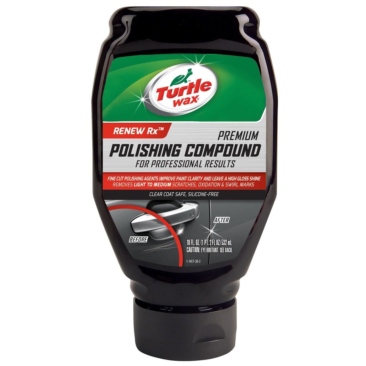 Turtle Wax Renew Rx Premium Compuesto Abrillantador de 18oz