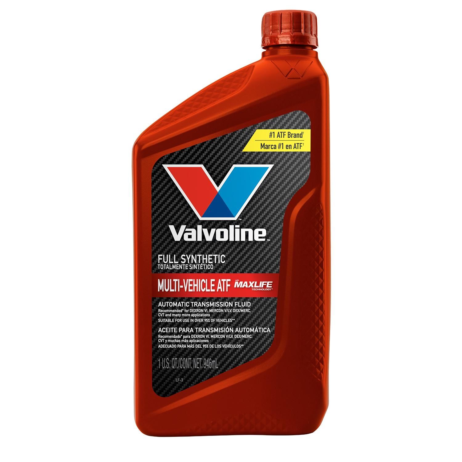 Valvoline Maxlife DEXRON/MERCON Liquido para Transmision Automatica 1