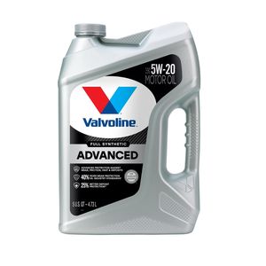 Aceite de Motor Completamente Sintetico Valvoline Advanced Full Synthetic 5W-20 5 Cuartos for Chrysler Pacifica