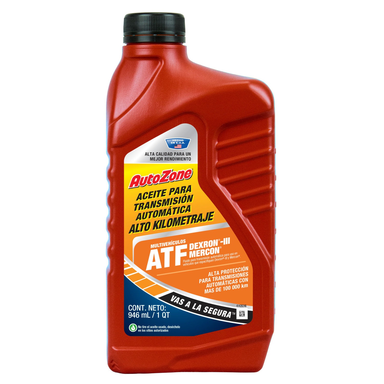 AutoZone DEXRON III Liquido para Transmision Automatica Alto