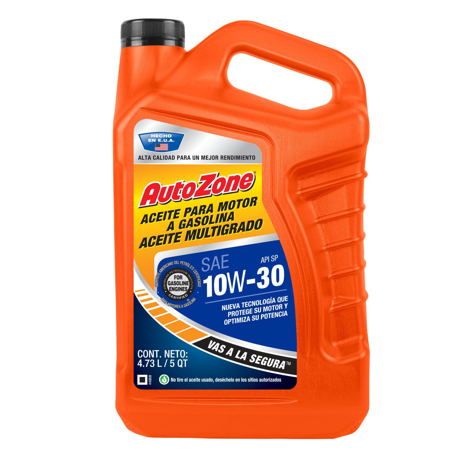 AutoZone Aceite para motor Multigrado 10W30 5 Cuartos