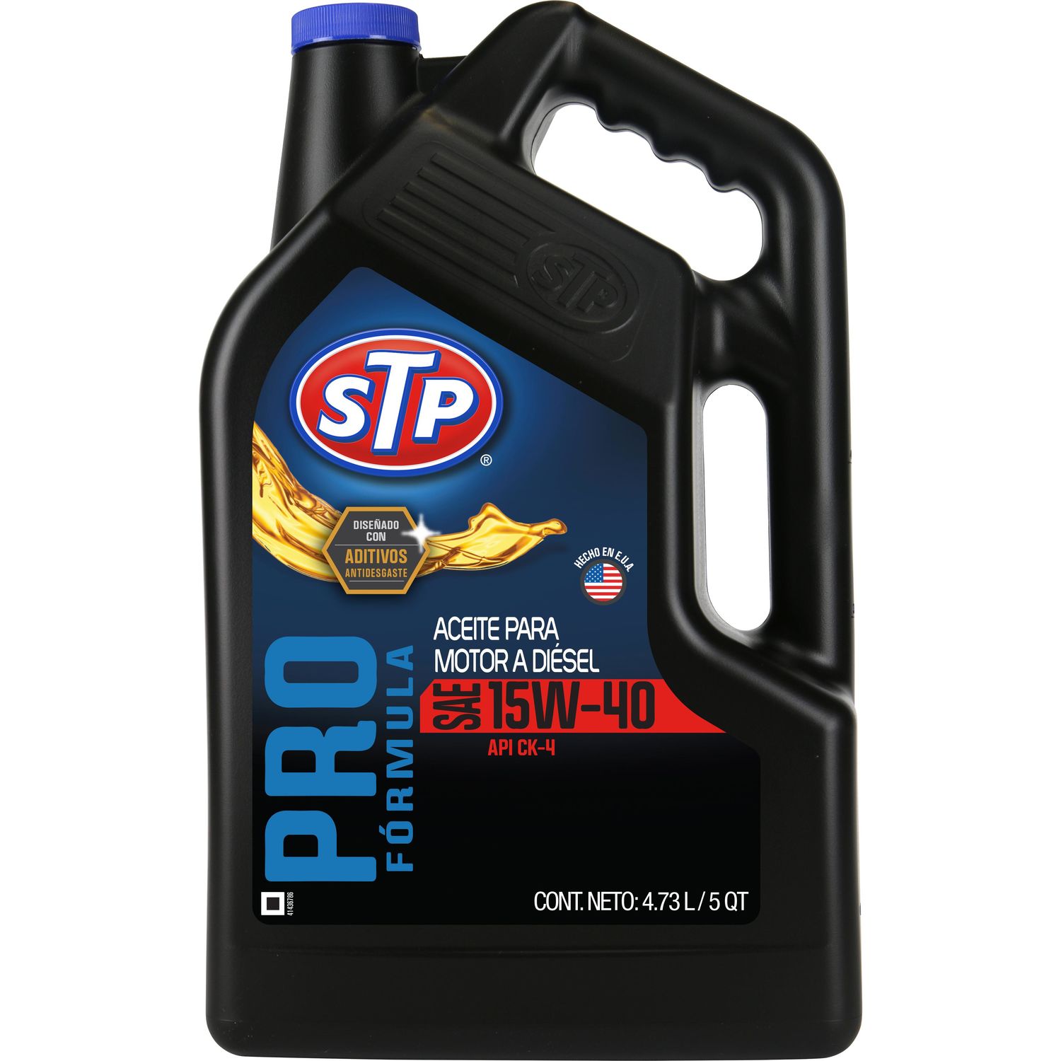 Stp Aceite De Motor Diesel 15w 40 5 Cuartos 5693